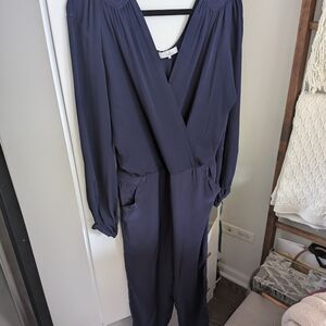 Parker Deep Blue Jumpsuit